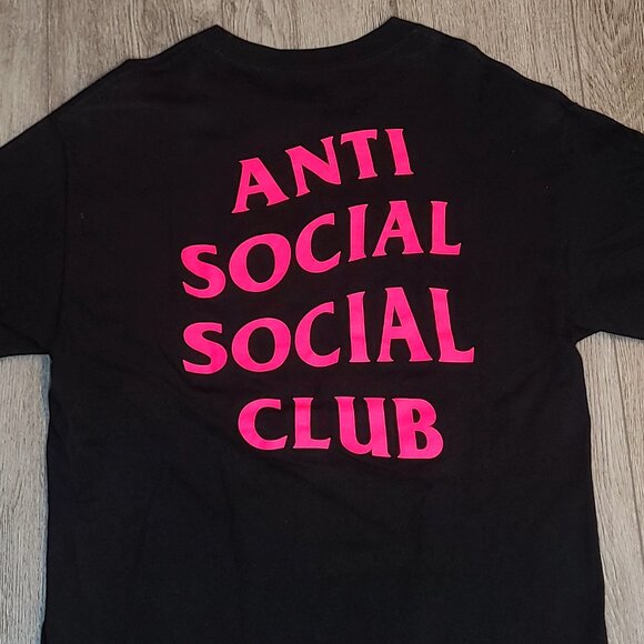 Anti Social Social Club Ever Forever & Ever Black T-Shirt - Picture 6 of 6